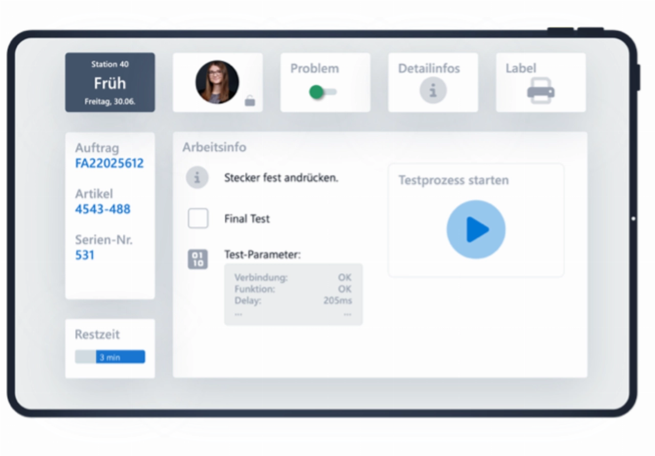 Screenshot der Scable-Software